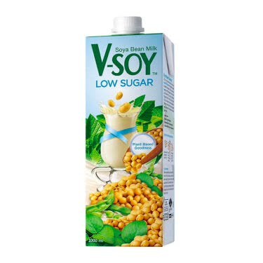 

Susu Kedelai VSOY V-SOY Soya Bean Milk Low Sugar 1L / 1 Liter / 1000ml