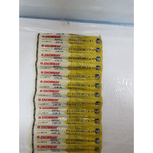 

Refill/ Isi Bolpoin Snowman V1,V2,V6,BP7,& S1