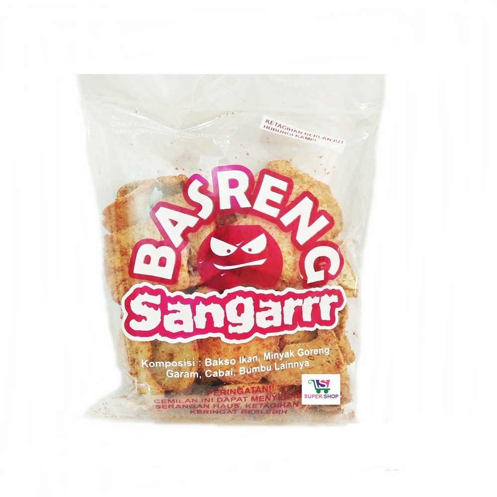 

Basreng Sangarrr / Basreng Sangar Pedas 200 Gram