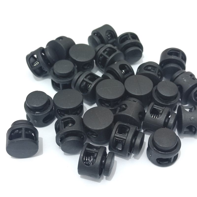 12pcs stopper klakson putih dan hitam