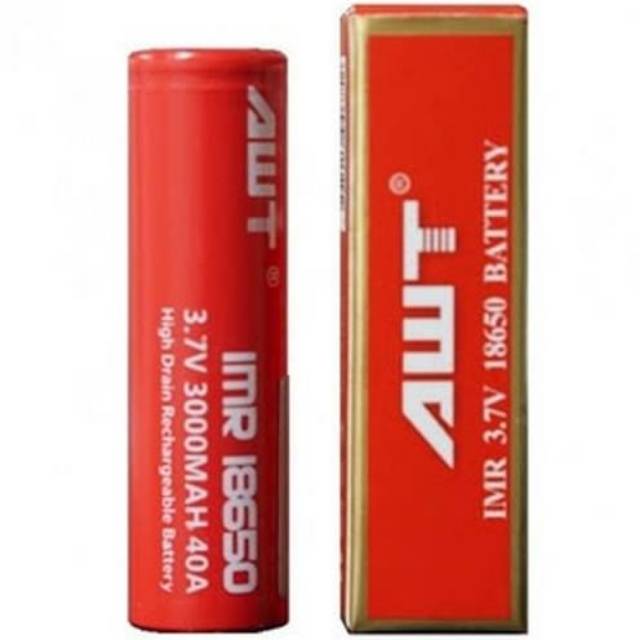 AWT IMR 18650 | 3000mah | 40A | High Drain Rechargeable Battery