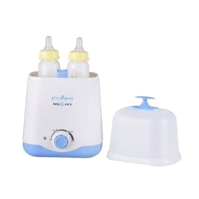 Crown Baby 2 Bottles Multi Function Electric Steam Sterilize CR 388 Steril Botol Susu