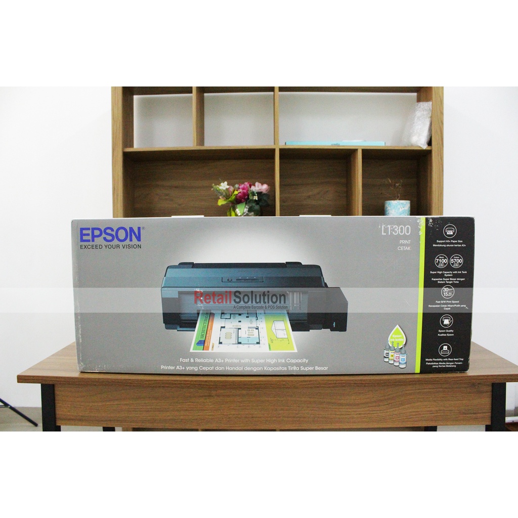 Printer Infus Tanki Warna A3 USB - Epson L1300 4 Warna