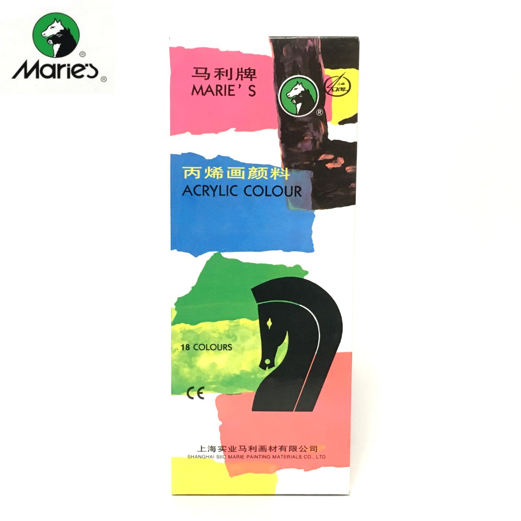 

Minicart 18 Colours Maries Acrylic Colour - 818