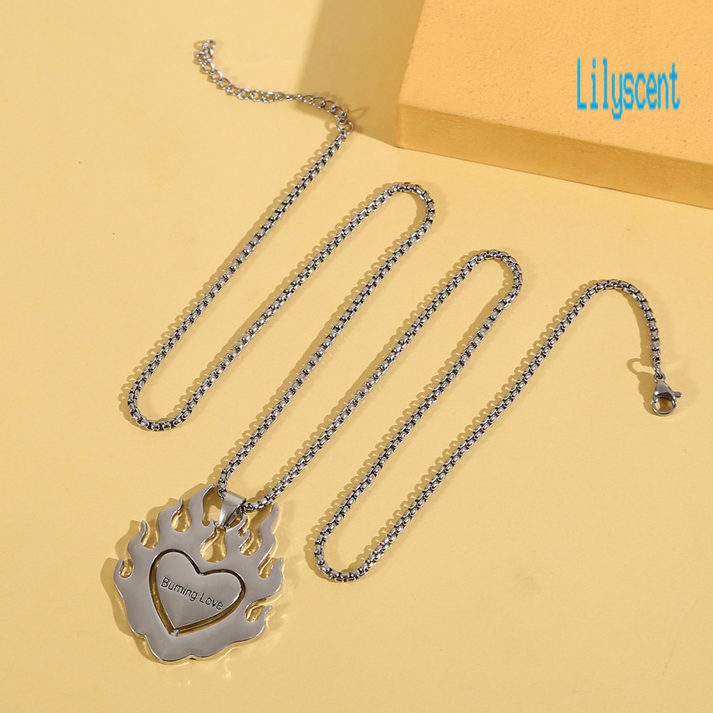 Lily Kalung Rantai Dengan Liontin Roda Warna Silver Artistik Ringan Untuk Unisexpriawanita