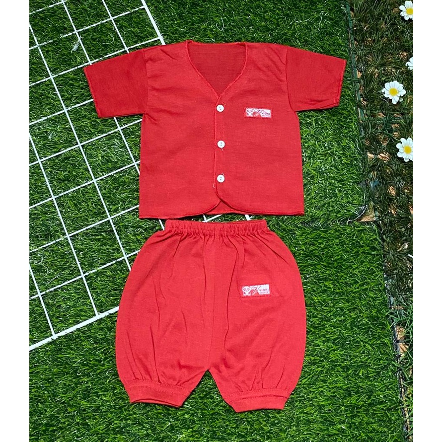 baju bayi setelan pendek newborn