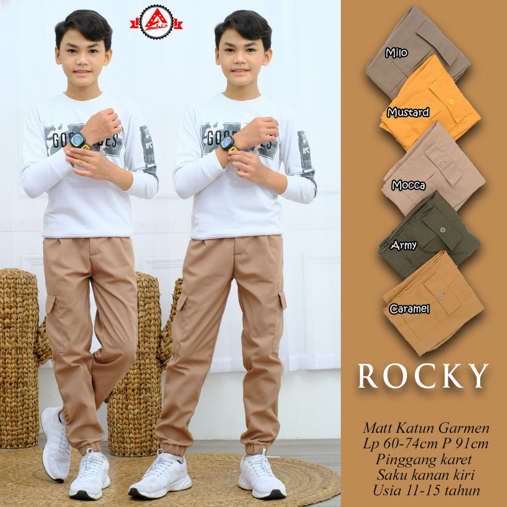 ROCKY CELANA ANAK COWOK BY ALFA