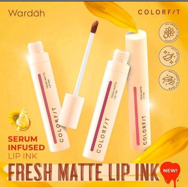 Wardah colorfit fresh Matte Lip iNK