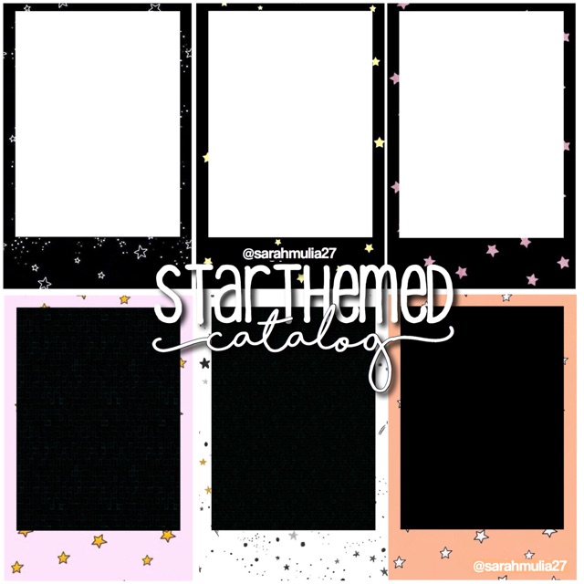 

POLAROID MOTIF BINTANG