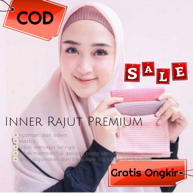 Ciput Rajut Premium 1 warna