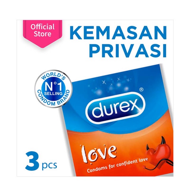 Durex Love Kondom 3 Pcs
