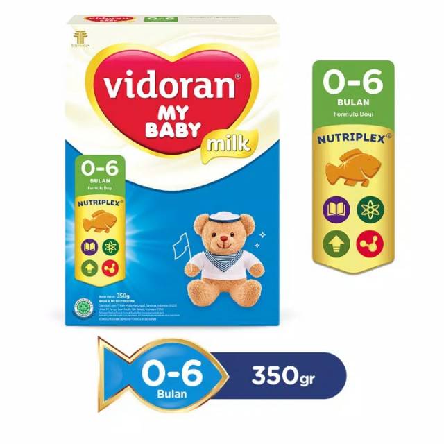 Vidoran My Baby Nutriplex 0-6 bulan 350gr