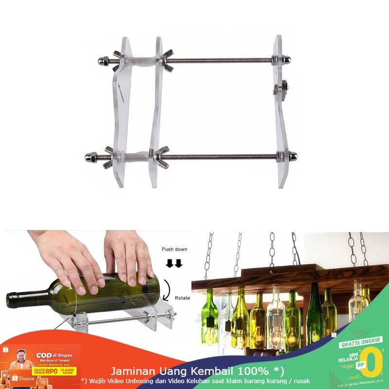 (BISA COD) RVOSTR DWZ Pemotong Botol Kaca Glass Bottle Cutter DIY Tool - WD19