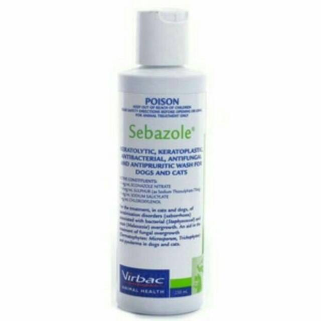 VIRBAC SEBAZOLE SHAMPOO 250 ML