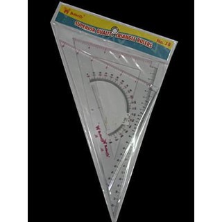 

Penggaris Segitiga Butterfly No. J 8 (1 Pack)/ATKProject