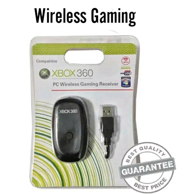 official xbox 360 wireless gaming receiver for windows