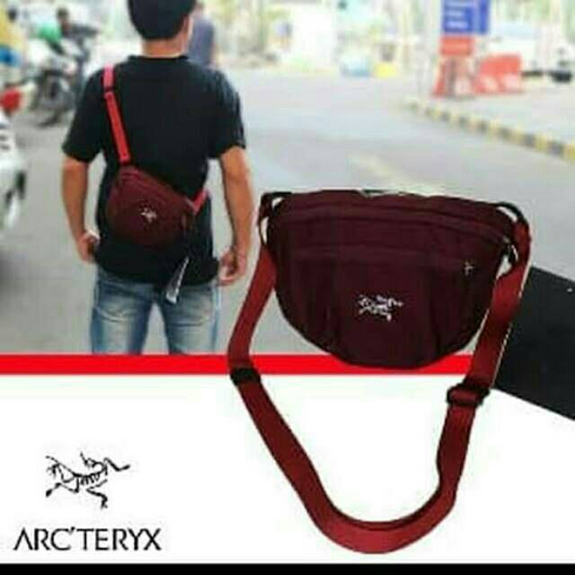 Tas selempang arcteryx maka lokal/ Sling bag outdoor