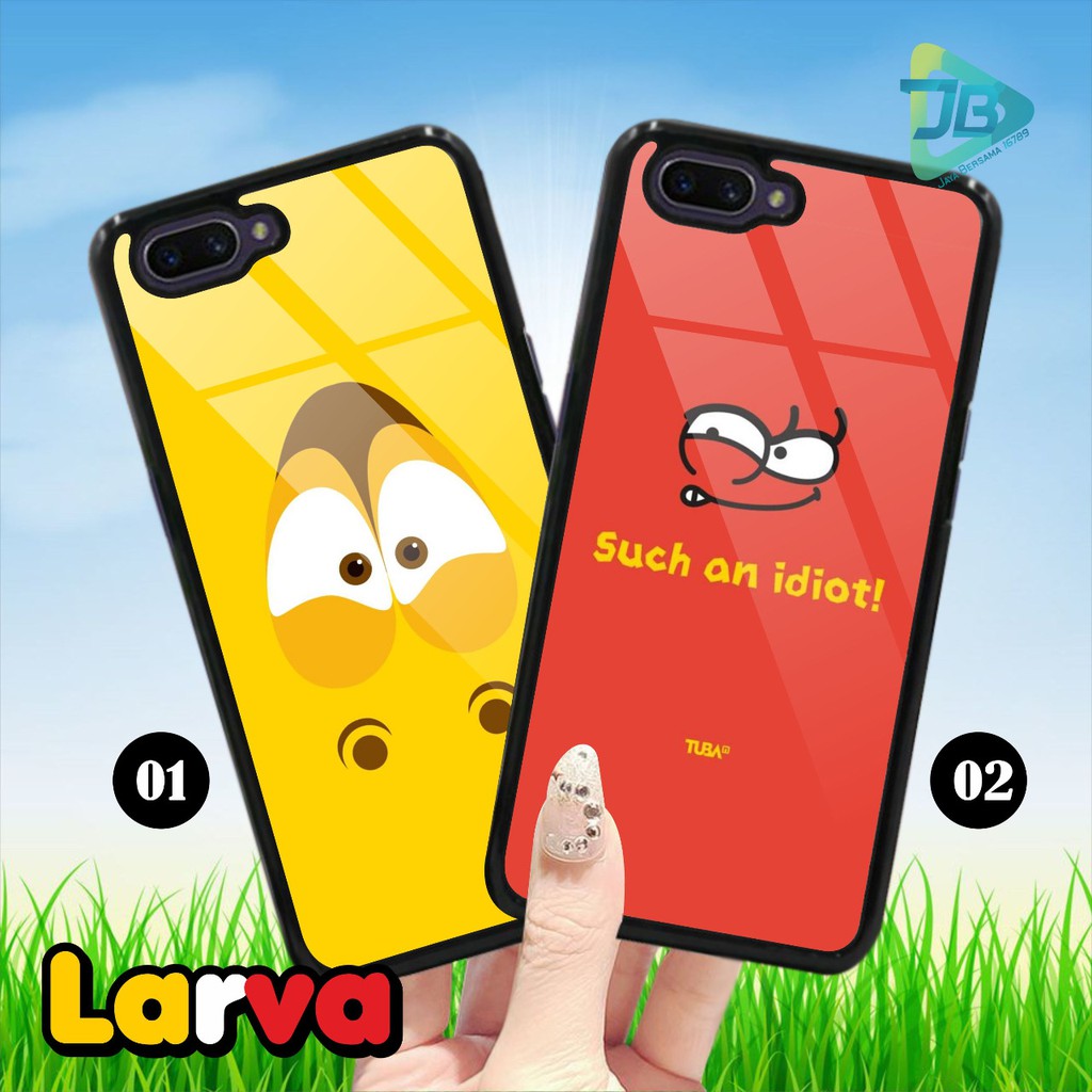 Hardcase 2D glossy LARVA OPPO A1K A33 A37 F1 F1+ F1S A59 F3 F7 F11 PRO A5 A9 A53 A32 JB2251