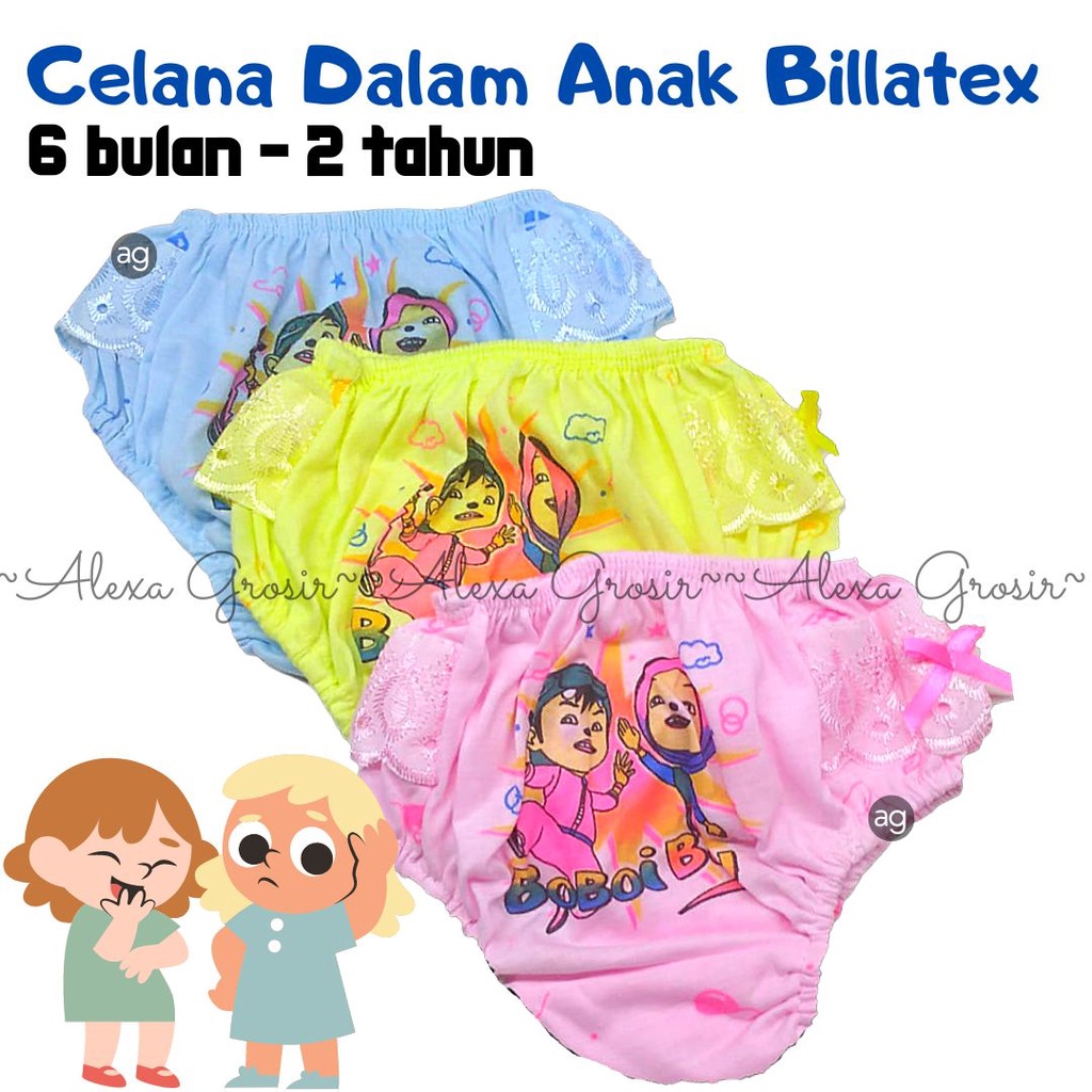 CD Anak Perempuan Billatex renda -ALEXA GROSIR