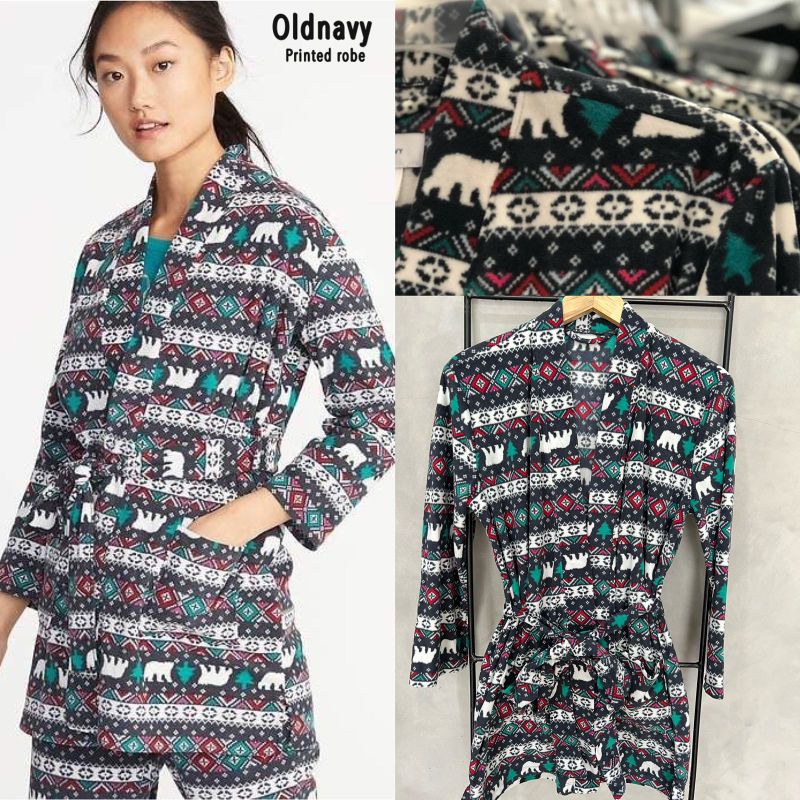 Old* printed robe