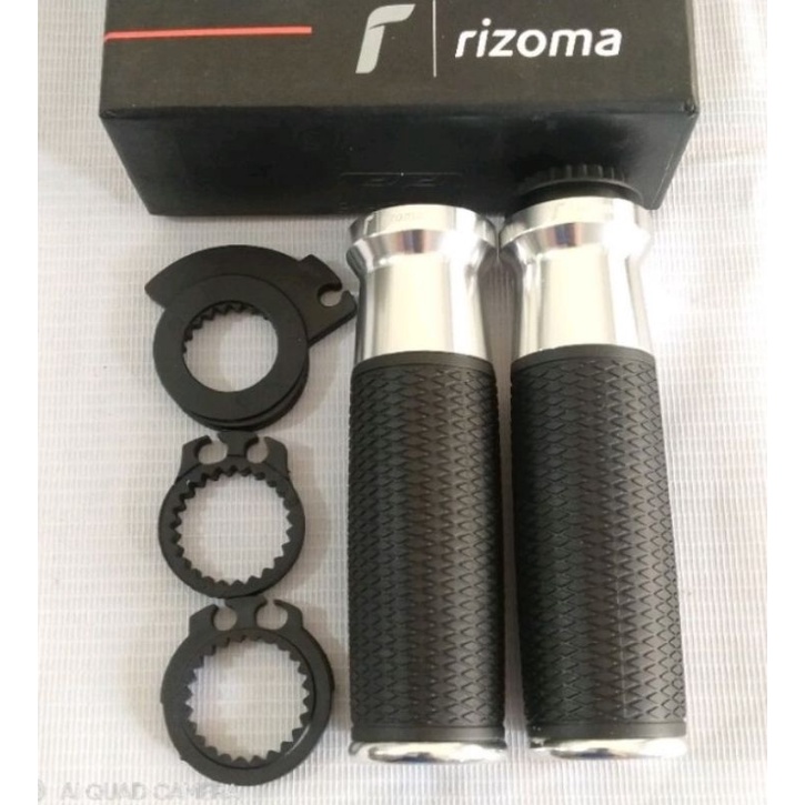 Handgrip / Handfat / Handle Grip Rizoma Urlo Universal Motor asli original logo r rizoma Ninja R RR Cb150 CBR R15 v2 V3 V4 Nmax X-Max Aerox PCX dill