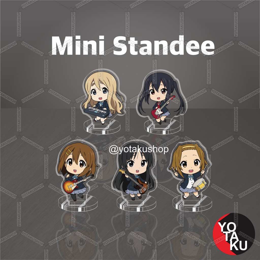Mini Standee Figure Anime Akrilik K-ON K On MST32 Seri 1 YOTAKUSHOP