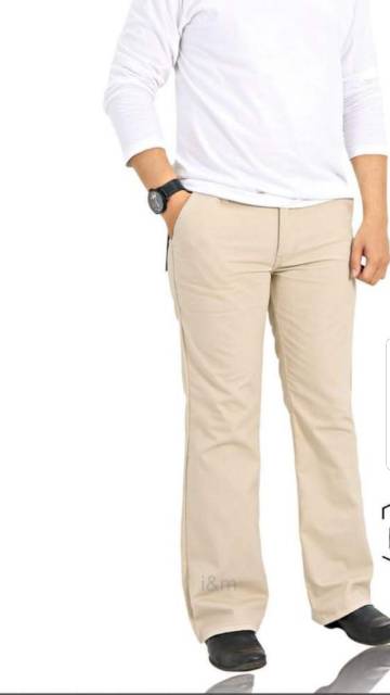 Celana Kantor Pria Terbaru / Celana Chino Katun Premium Cutbray