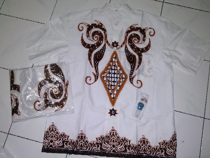 Batik Solo Setelan Sarung Koko (free Gift)