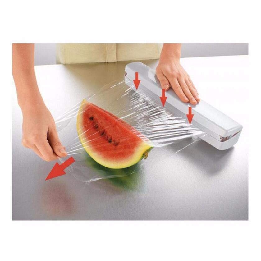 Wraptastic - pemotong plastik - Food Plastic Wrapping Dispenser warptastic