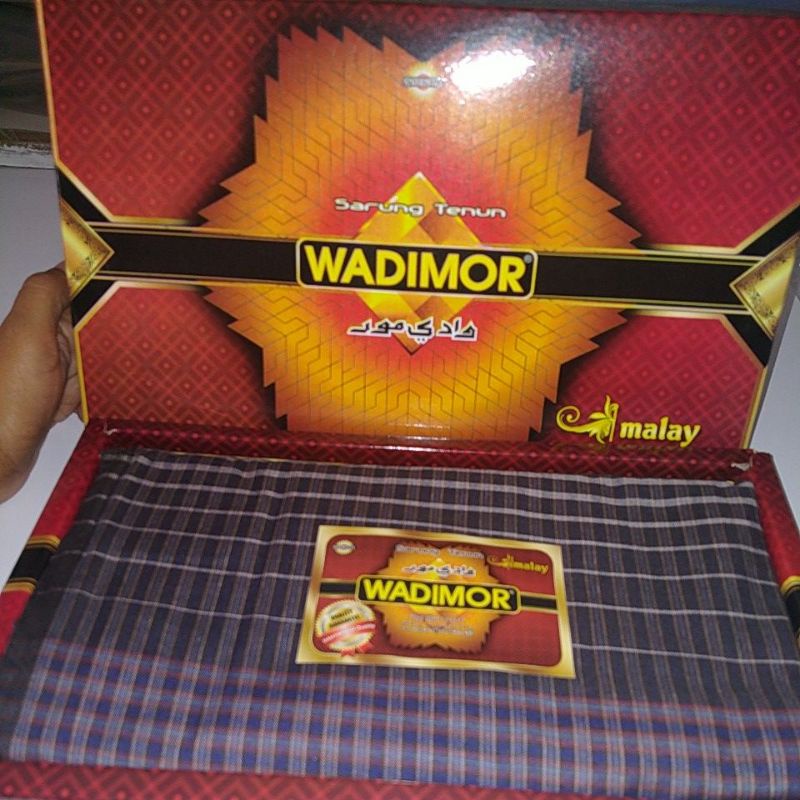 SARUNG WADIMOR MALAY MOTIF KOTAK KECIL