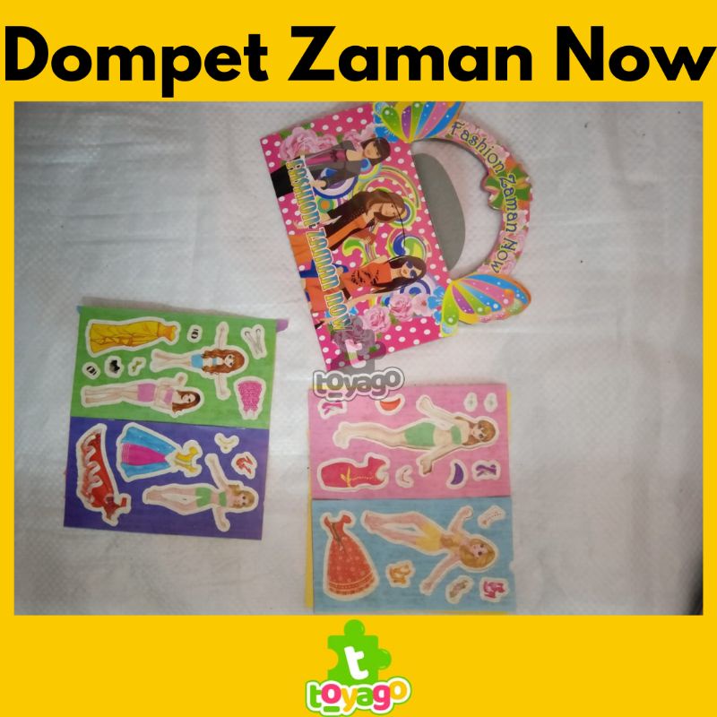 Dompet BP Fashion Zaman Now - Isi Sticker BP Bongkar Pasang Barbie Isi 20 Pcs Grosir Murah