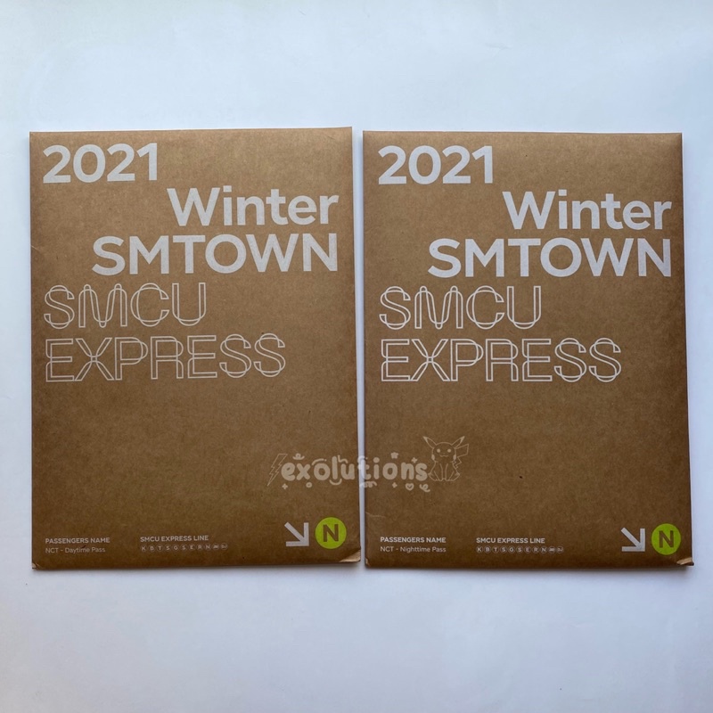 [READY] SMCU NCT Official Album Only Unsealed Daytime Nighttime