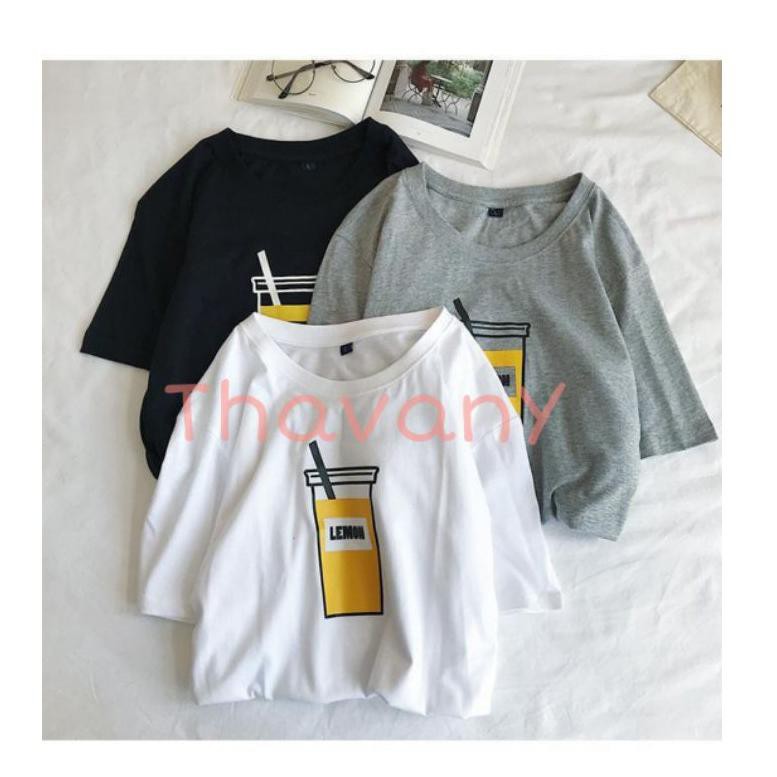 TERBARU  Kaos wanita korea Lemon