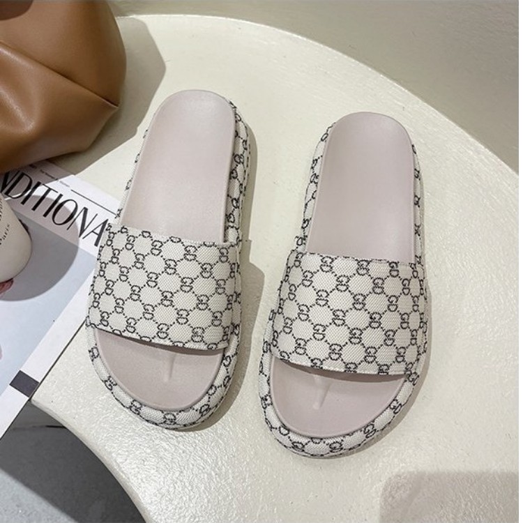 [✅BISA COD] GD MESH PRINTING SLIPPERS 0147 (REAL PICTURE)