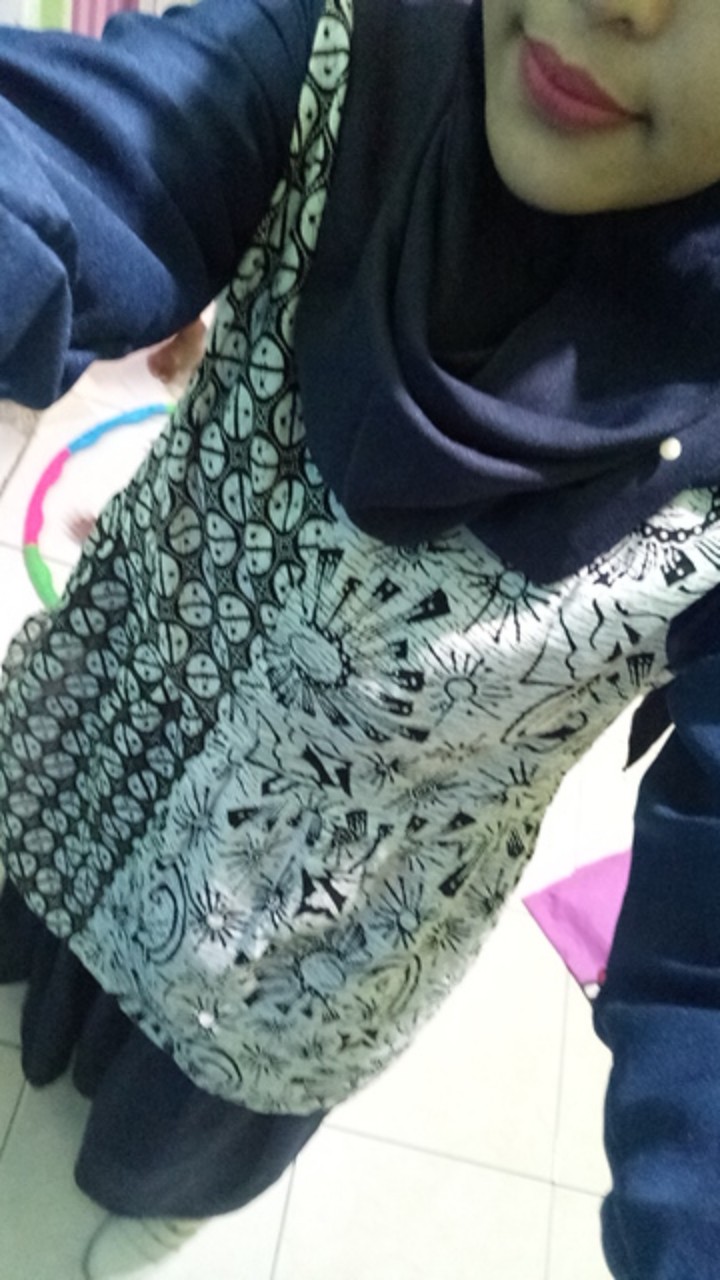 S M L Xl Xxl 3l 4l 5l Tunic Batik Motif Trend Seragam Batik Baju Batik Wanita