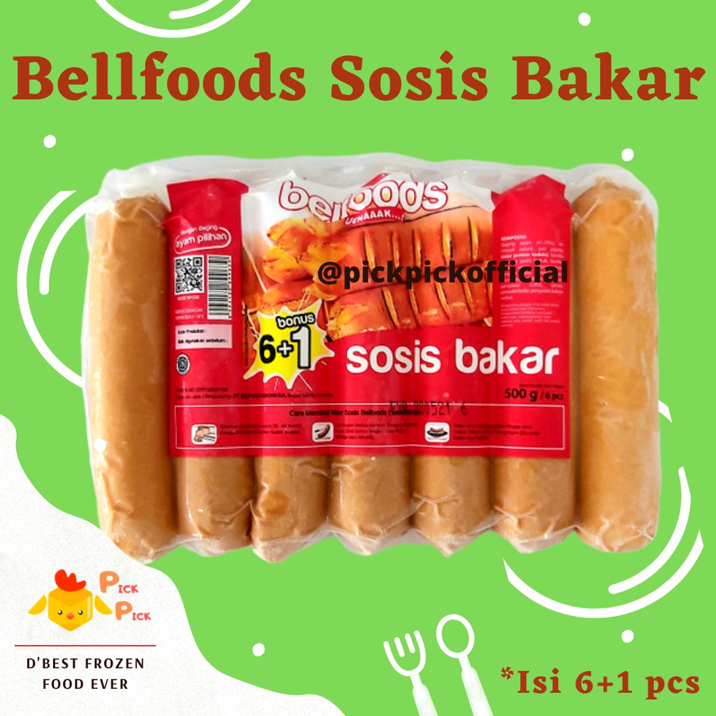 

Belfoods Sosis Bakar Ayam 6+1pcs