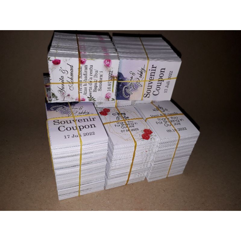 

THANK YOU CARD ISI 100 PC