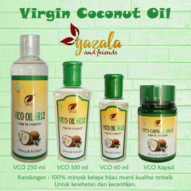 

VICO OIL SR12 - VIRGIN COCONUT OIL SR12 Minyak kelapa sejuta manfaat