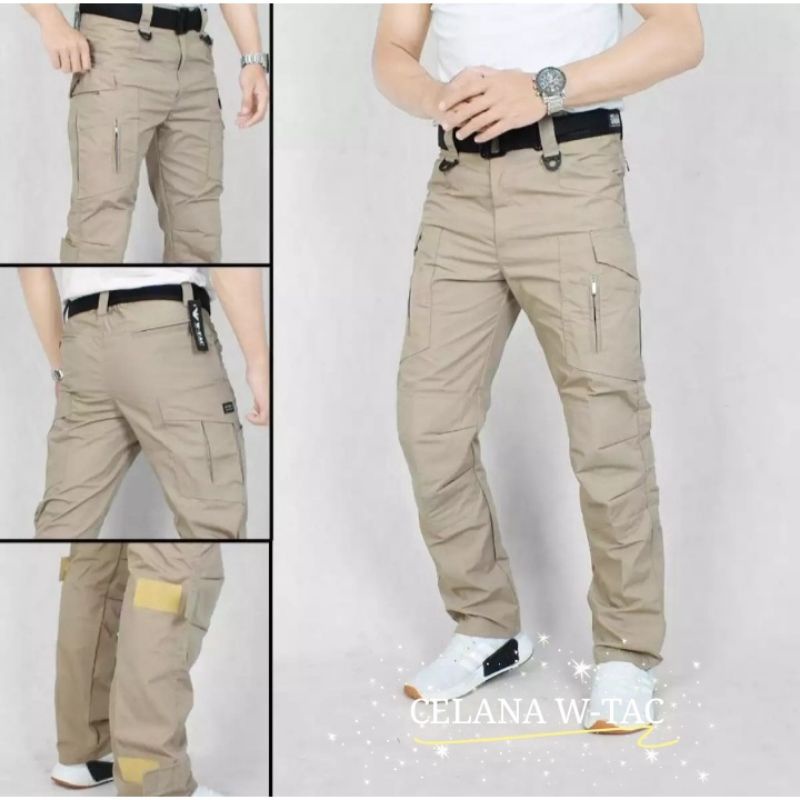 CELANA TACTICAL PANTS W-TAC CARGOPANJANG AUTDOR