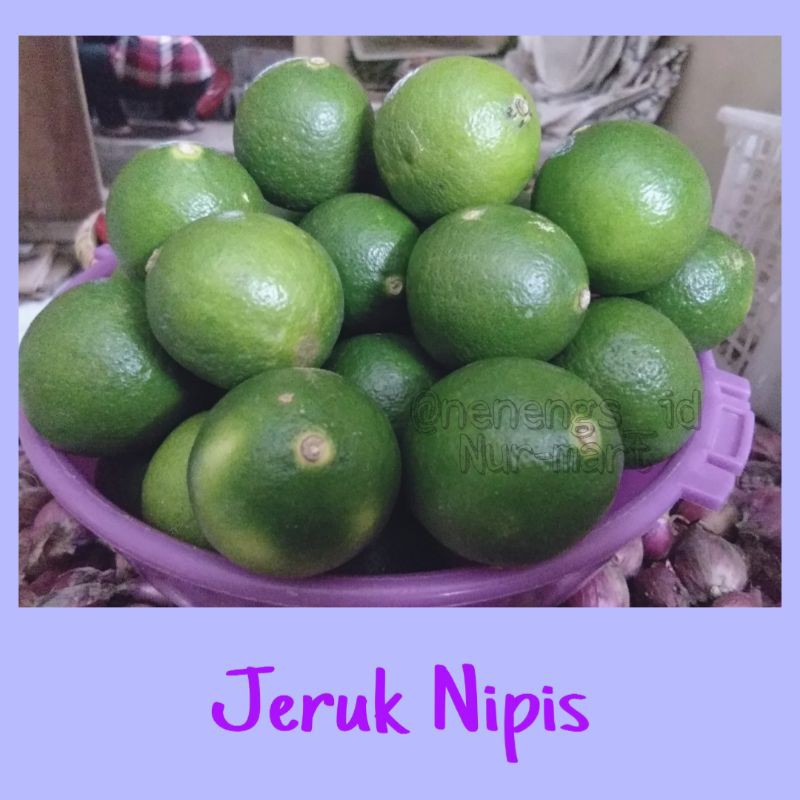 

[kirim instan & sameday] JERUK NIPIS 250gram