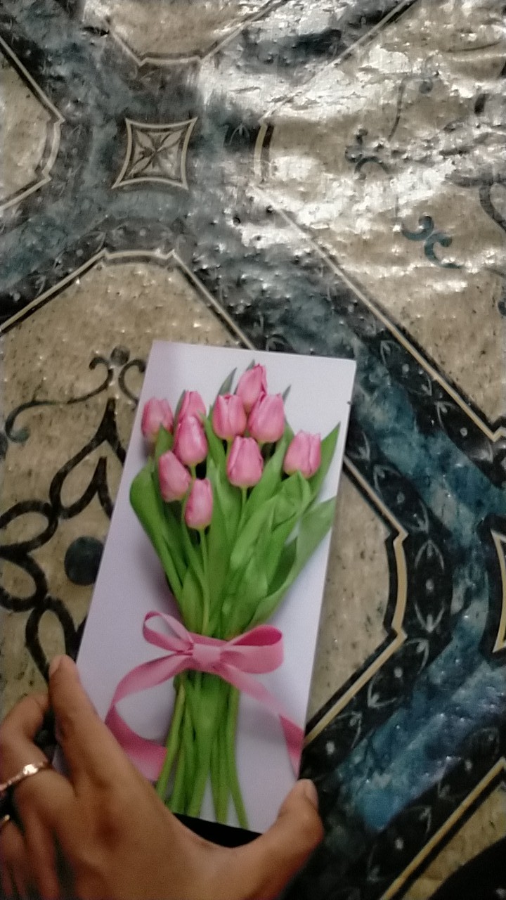 Hiasan Dinding Flower Bunga Tulip Tropical Pajangan Rumah Ruang Tamu Dekorasi Kamar Tidur Wall Decor