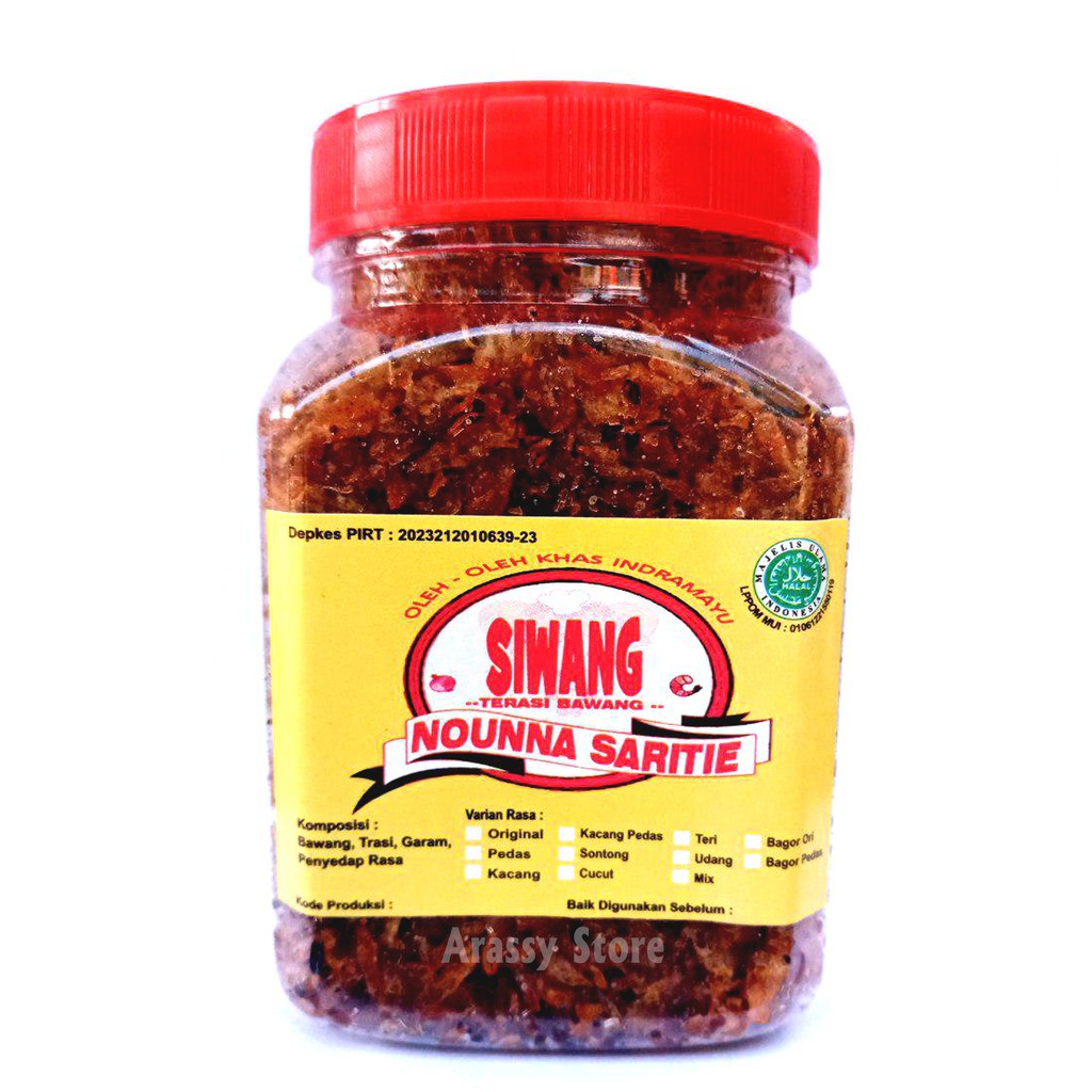 

Bawang Goreng SIWANG nounna saritie 170g - Terasi Bawang