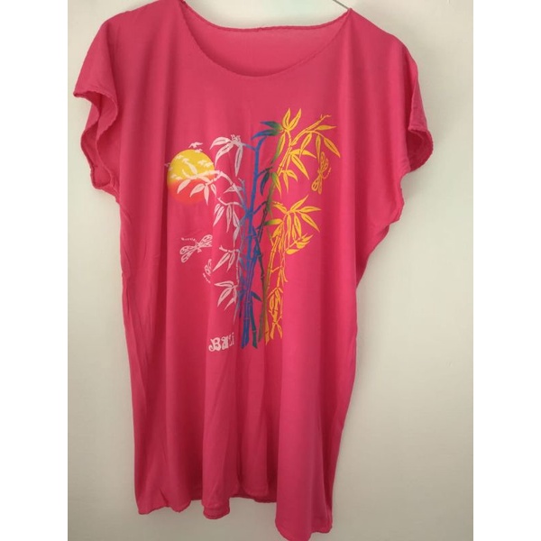 Kaos Bambu Bali Size L bahan super halus