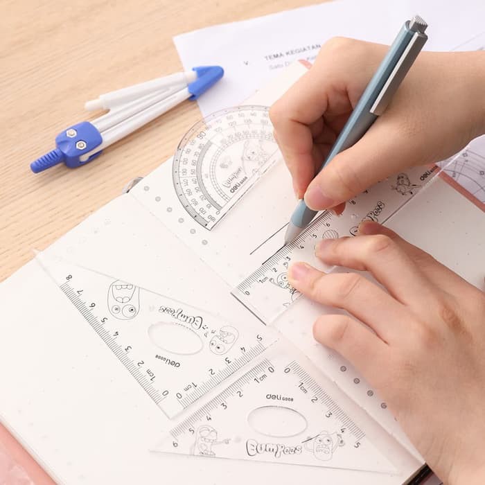 

OPEN SALE DELI SET PENGGARIS / DRAFTING SET - E9598