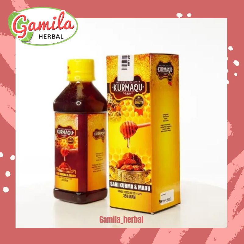 KURMAQU 350gr / sari kurma + madu / madu kurma original