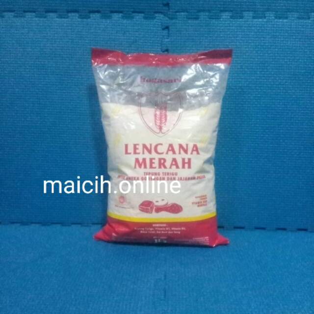 Terigu Lencana Merah Kemasan 1 Kg