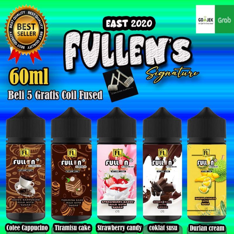 .liquids 60ml Fullens varian rasa rasa mantab enak