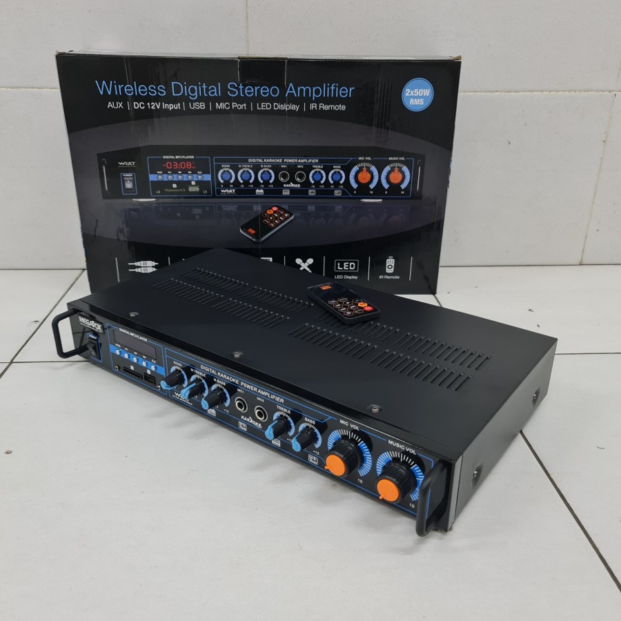 POWER AMPLIFIER MEGAVOX MV377 / MV-377 BARU!!