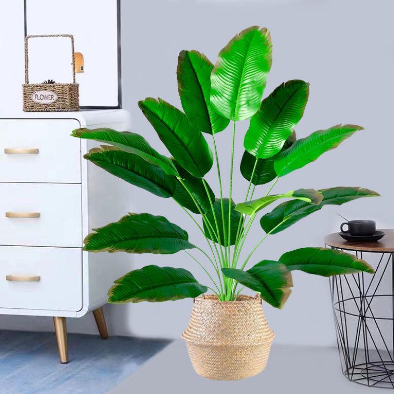 Pohon Pisang x18 dan x12 cabang / Pohon Artificial [ TANPA POT ]