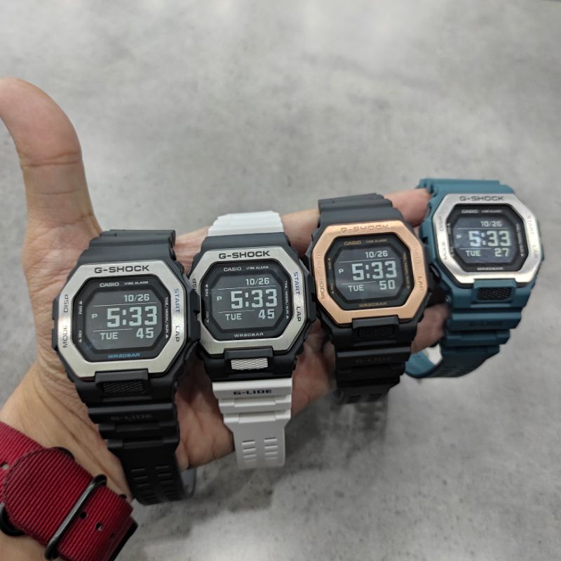 JAM TANGAN CASIO G-SHOCK GBX-100 G-LIDE BLUETOOTH ORIGINAL GARANSI RESMI